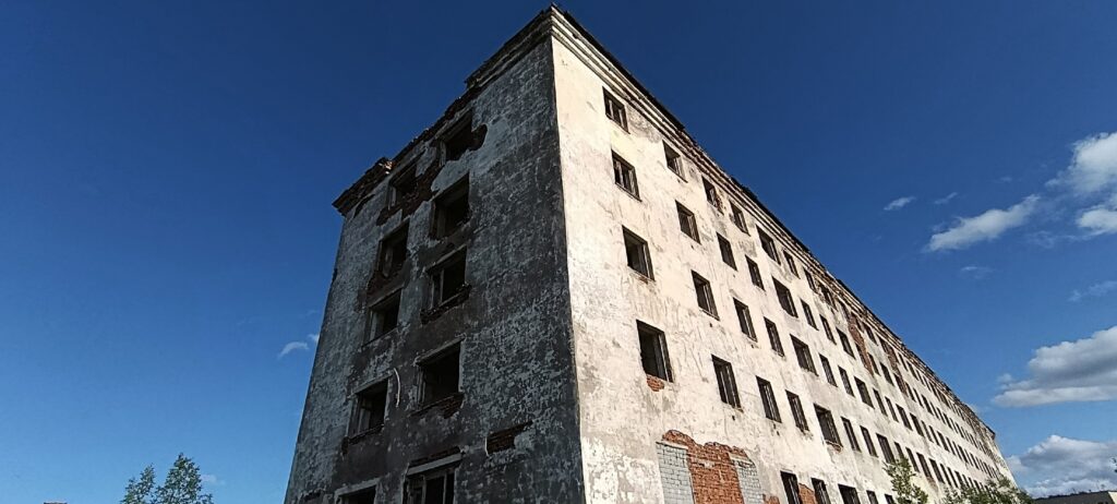 Поселок Туманный Мурманская область заброшки