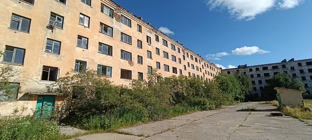 поселок Туманный Кольский полуостров
