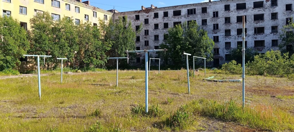 поселок Туманный Кольский полуостров