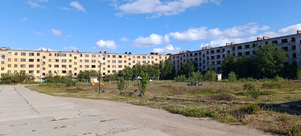 поселок Туманный Кольский полуостров